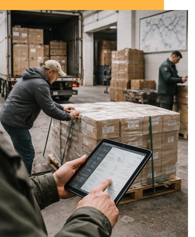 Международные перевозки через третьи страны от 12322 руб