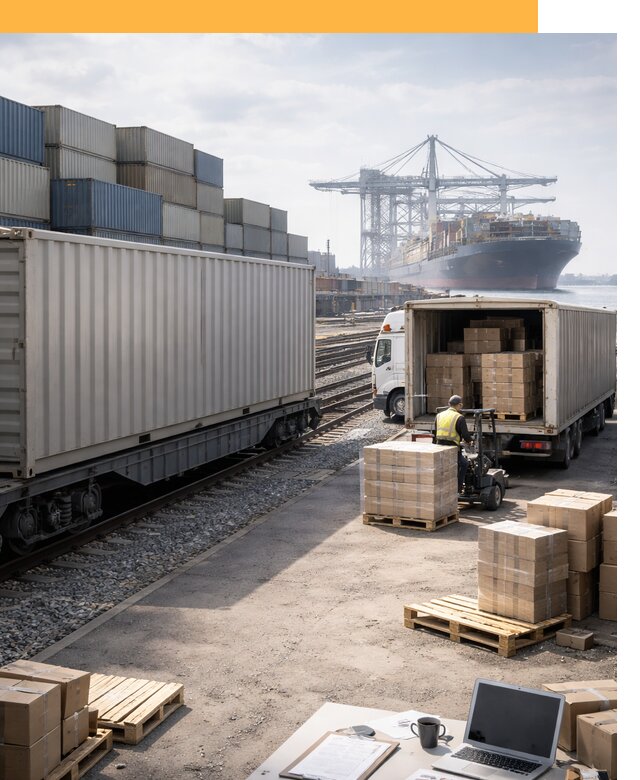 Мультимодальные перевозки грузов по миру от 46206 руб