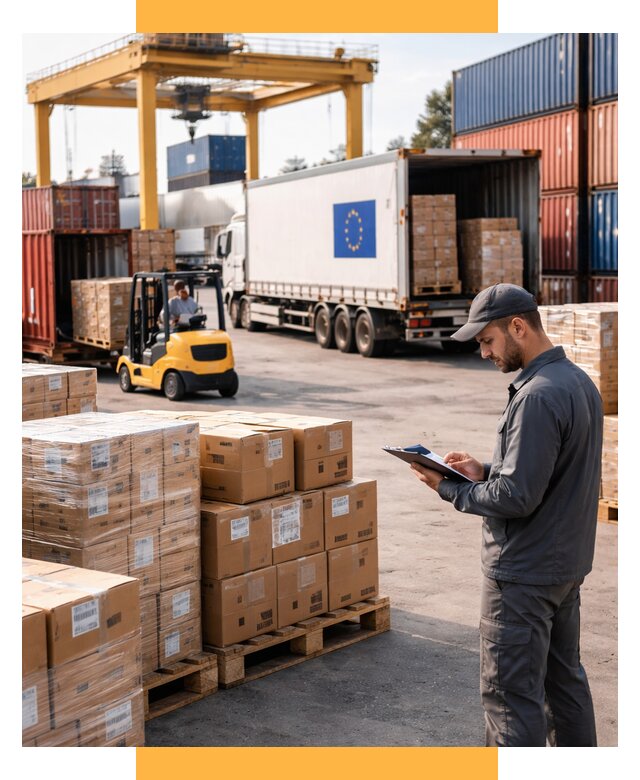 Доставка грузов из Европы от 12322 р., логистика СетСервис-Кпн