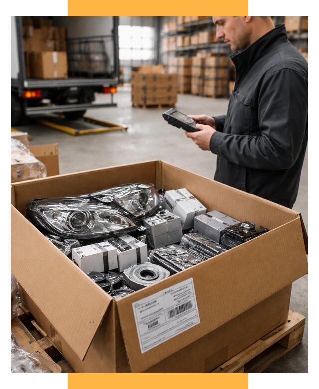 Доставка автозапчастей из Европы под ключ от 12835 р. | СетСервис-Кпн