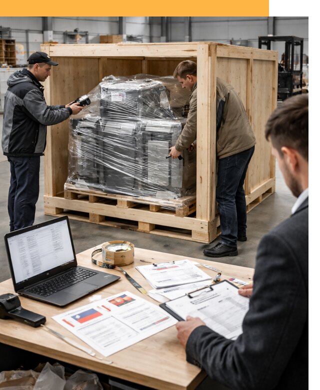 Доставка промышленного оборудования из США от 66742 руб