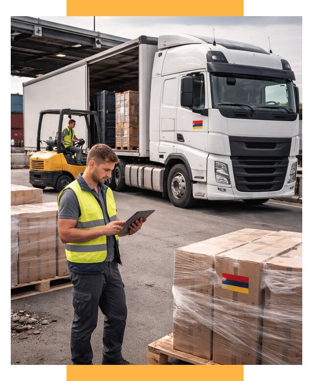 Автоперевозки из Армении от 97546 р. — услуги СетСервис-Кпн