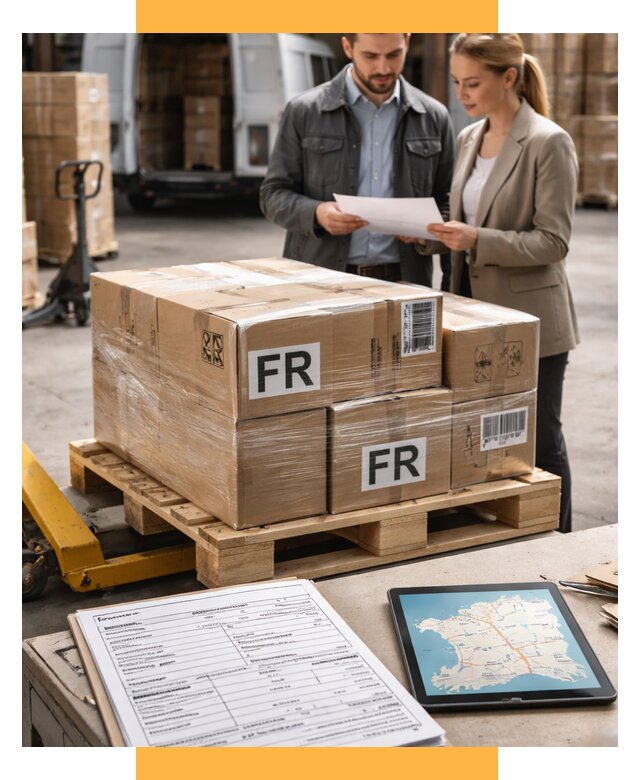 Доставка грузов в Францию от 25670 р., логистика СетСервис-Кпн