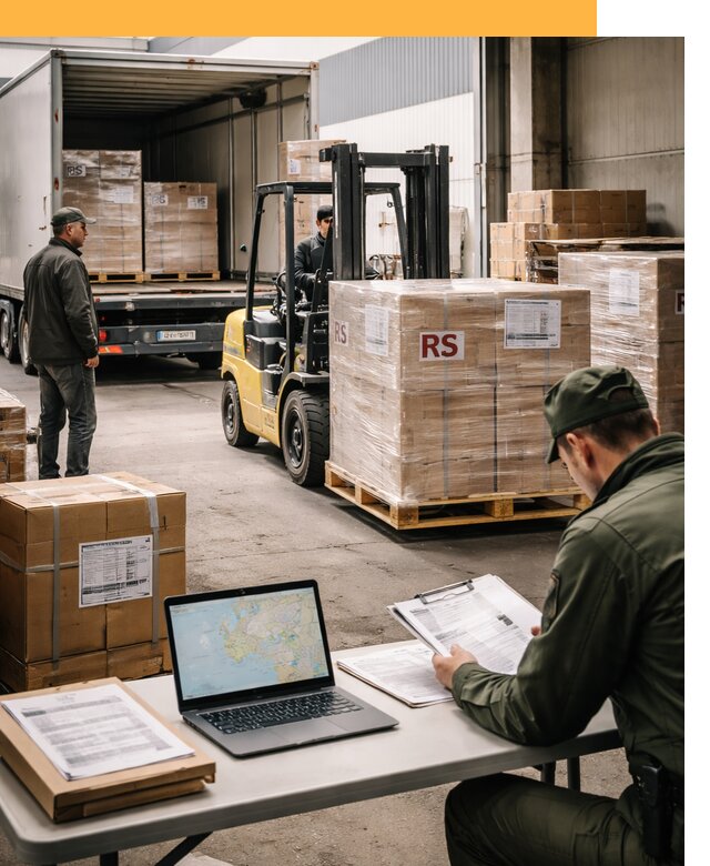 Доставка грузов в Сербию от 46206 руб, международные перевозки