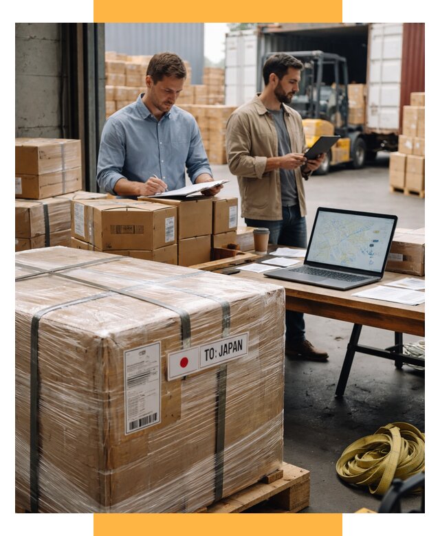 Доставка грузов в Японию от 25670 р., логистика СетСервис-Кпн