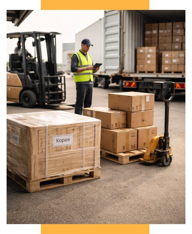 Доставка грузов в Корею из России от 35938 р. | СетСервис-Кпн