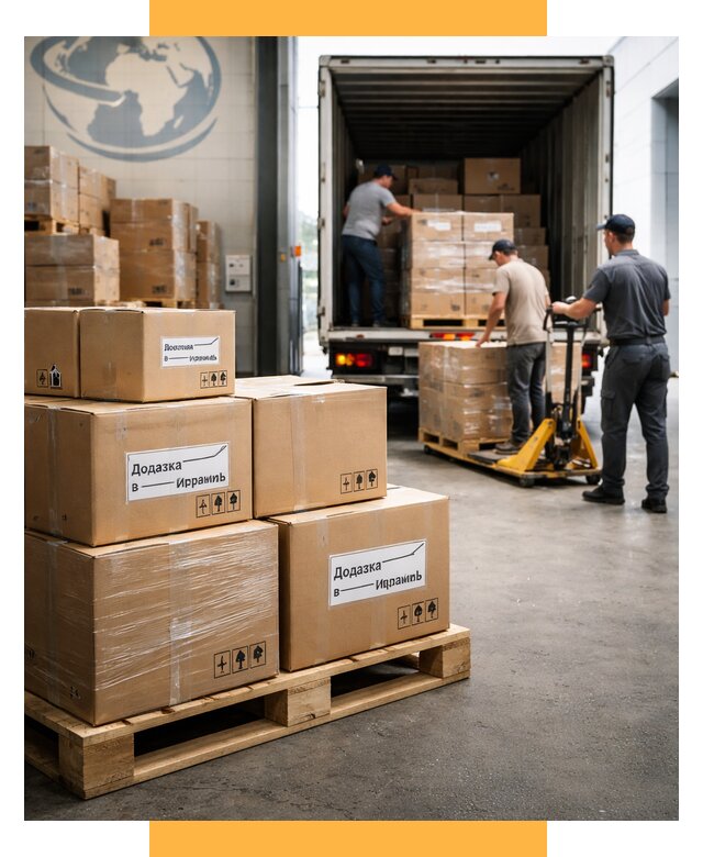 Доставка грузов в Израиль и экспорт от 46206 р. СетСервис-Кпн