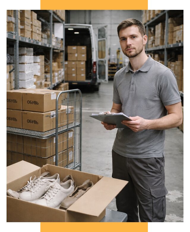 Доставка обуви из Китая и Турции от 4621 р. СетСервис-Кпн