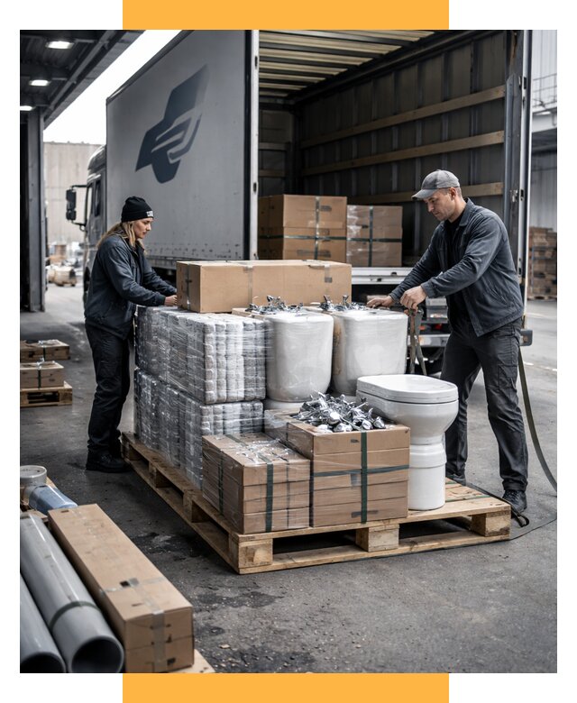 Перевозка сантехники под ключ от 1848 р. | СетСервис-Кпн