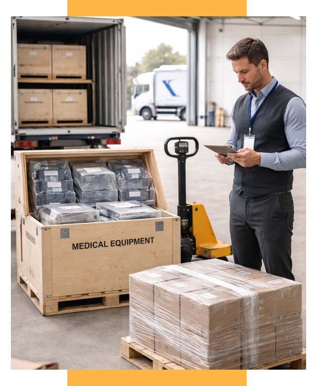 Перевозка медицинского оборудования от 15402 р. в СетСервис-Кпн