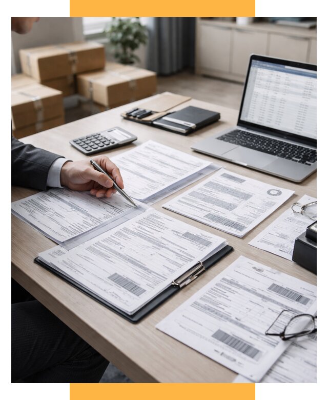 Анализ документов для таможни от 4621 р. - СетСервис-Кпн