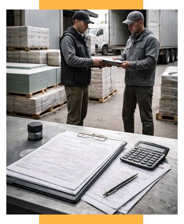 Таможенное оформление стройматериалов от 8728 р. | СетСервис-Кпн