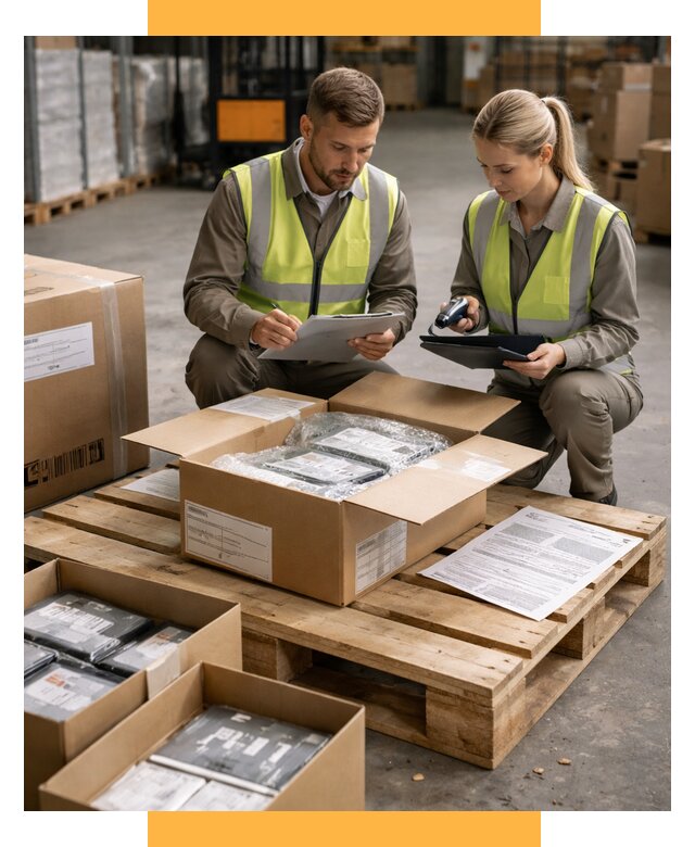 Инспекция товара перед отправкой от 4621 р. | СетСервис-Кпн